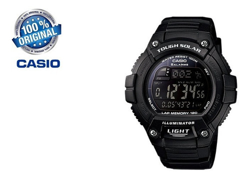 Relógio Casio Ws-220-1bv Tough Solar Corrida