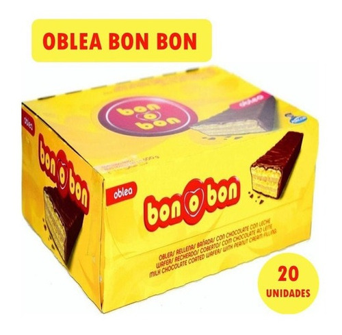 Oblea Bon Bon Display  20*27gr(2pisplay)-super