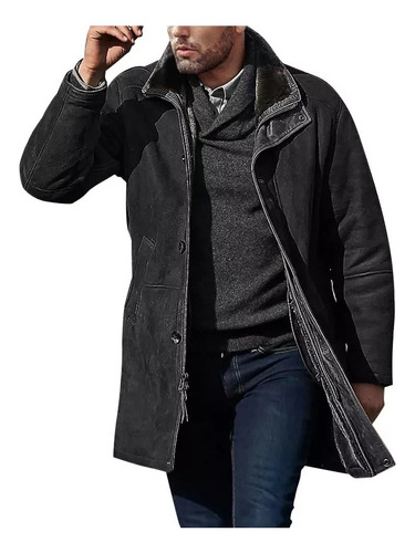 Chaqueta Vaquera De Ante Slim Fit