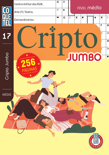 Livro Coquetel Jumbo Cripto Nível Médio Ed 17