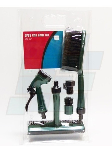 Imagen 3 de 7 de Kit De Lavado 5 Pzas Cepillo + Secador + Pistola + Conector