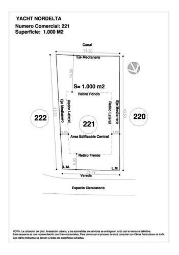 Imagen 16 de 16 de Lote En Venta Ubicado En Nordelta El Yacht