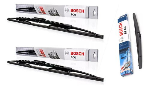 Kit Escobillas Bosch Eco Honda Fit 2003/2008