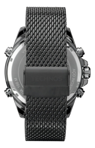 Relógio Technos Masculino Digitech Grafite - Ad1390ab/1a