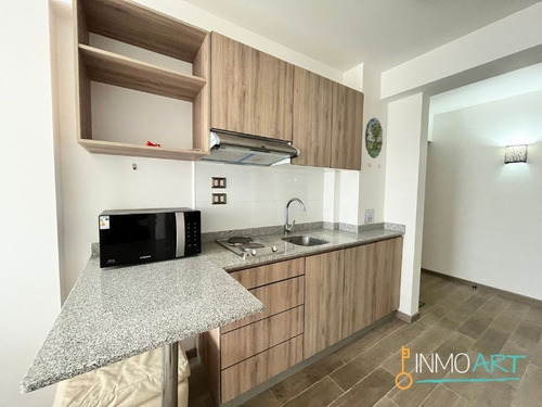 Departamento En Arriendo De 1 Dorm + Est Edif Galia Temu