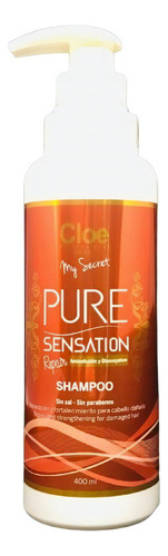 Shampoo Cloe Sensation Repair 400ml Reparación Profunda