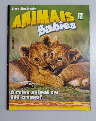 Album De Figurinhas Animais Babies Completo