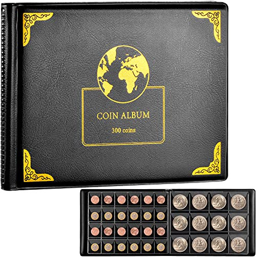 Colección De Monedas - Coin Collection Holder Book Album For