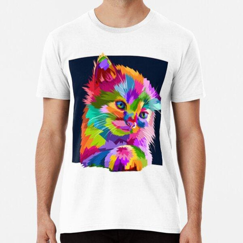 Remera Lindo Gatito Gato Algodon Premium