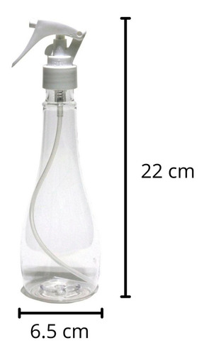 3 Frascos Borrifador Pulverizador 250ml Spray Alcool Limpeza