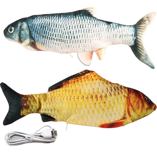 Juguete Eléctrico De Peces Para Perros Pequeños Y Medianos
