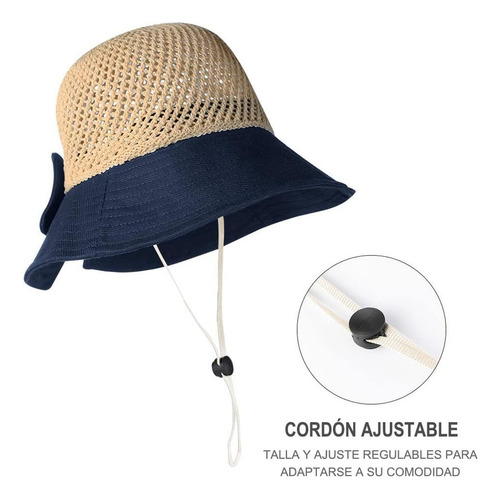 Sombrero De Sol Transpirable De Verano Para Mujer