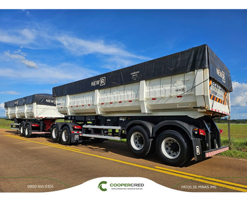 Rodocaçamba Randon Basculante New R 23/24 9 Eixos 25m
