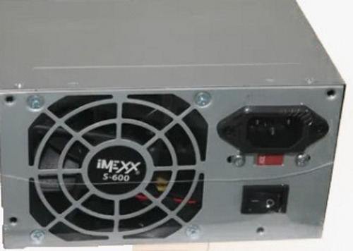 Imexx Fuente De Poder Atx S-600 Para Pc