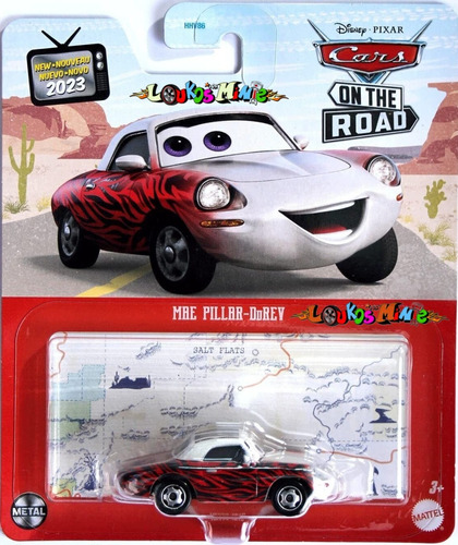 Disney Cars On The Road Mae Pillar - Durev 2023 Lacrado