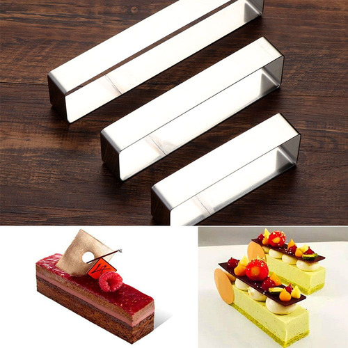 Molde Para Hacer Mousse Para Hornear Galletas, Tartas, Acero