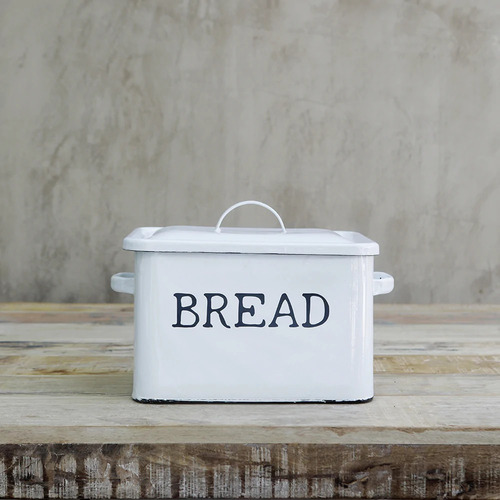 Panera Enamel Mediana Color Blanco Vintage