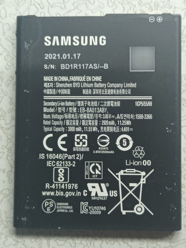 Bateria Samsung A01 Core A013m Original Ba013aby 