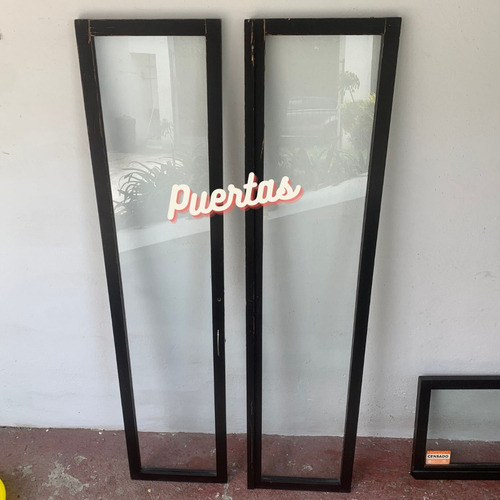 Cancel De Madera Para Local Comercial Con Vidrios (Usado)