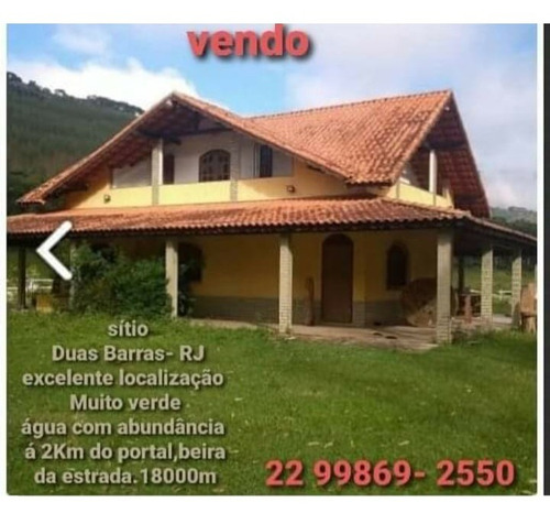 Chácara Em Duas Barras - Rj Com 18.400m.