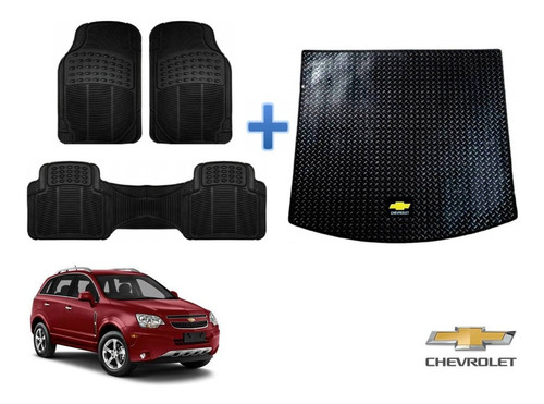 Tapetes Uso Rudo + Cajuela Chevrolet Captiva 2008 A 2013 Rb