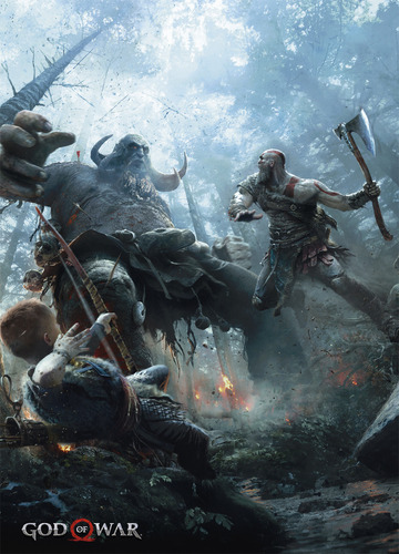 God of War Ragnarok - Arte B - Superpôster Game Master, de Editora Europa. Editorial Editora Europa Ltda., capa mole em português, 2020