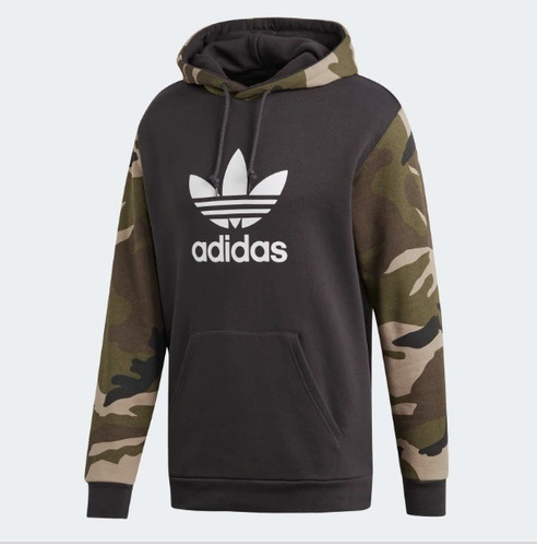 moletom camuflado adidas