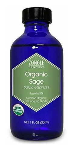 Aromaterapia Aceites - Zongle Usda Certified Organic Sage Es