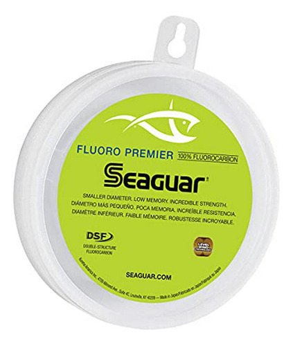 Brand: Seaguar Fluoro Premier 25 Yards Fluorocarbon Leader