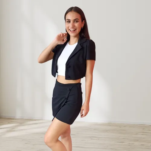 Falda short elegantes para dama hotsell