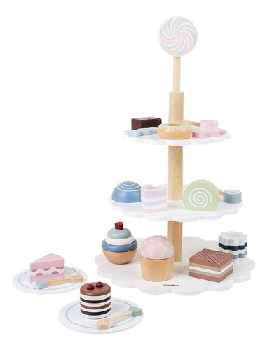 A Juego De Comida For Niños Con Postre