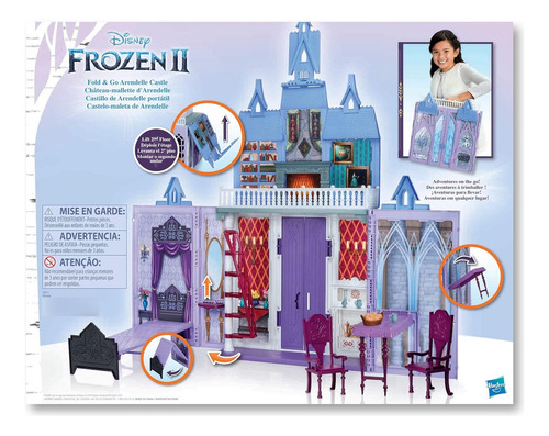 Castillo De Arendelle Portátil Frozen Hasbro (detalles Caja) (Usado)