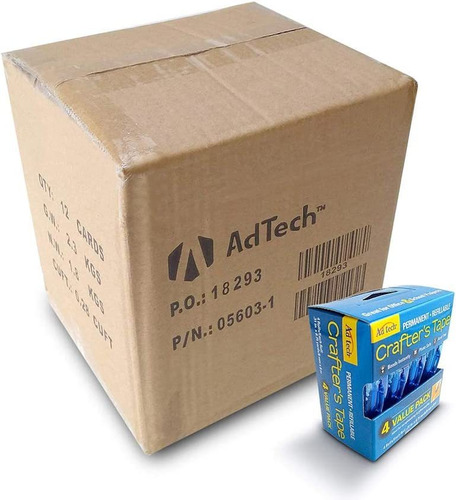 Adtech Glue Runner For Scrapbooking Supplies, Case Pack, Cle