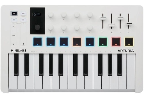 Teclado Controlador Arturia Minilab Mk3 C/ Nf E Garantia