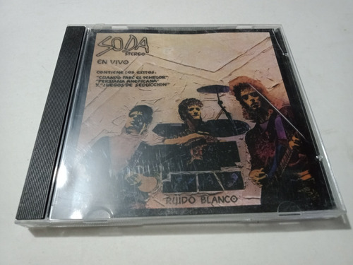 Soda Stereo Ruido Blanco Cd Nacional Gustavo Cerati 