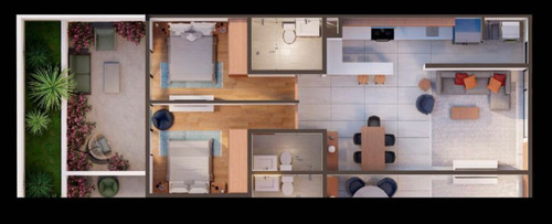 Departamento En Preventa En Escandón 1r/1b/1e - Balcón - 88m2