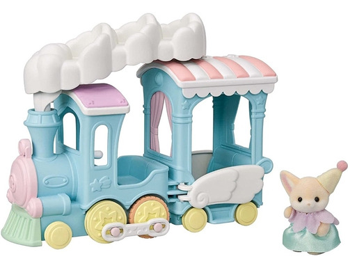 Zorro Y Tren Sylvanian Families Calico Critters Ternurines 