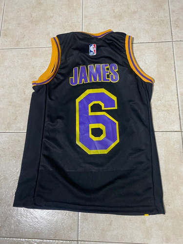 Imagen 2 de 3 de Remeras Basquet Lakers Talles S Al Xxl
