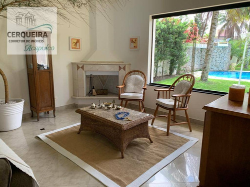 Casa Para Alugar, 750 M² Por R$ 20.000,00/mês - Acapulco - Guarujá/sp - Ca0596