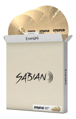 Kit De Pratos Sabian Stratus 15, 19, 22 Performance B20