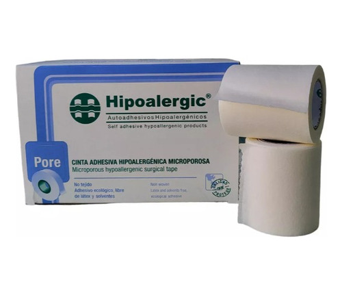 Cinta Adhesiva Hipoalergénica Micropore 5cm Caja X 6u