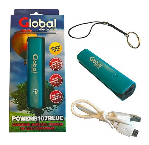 Powerbank Portátil Usb Carga Batería Celular Tablet iPod