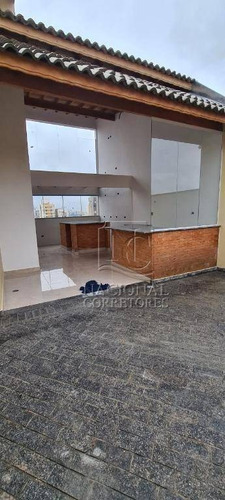 Cobertura Com 2 Dormitórios À Venda, 98 M² Por R$ 600.000 - Campestre - Santo André/sp - Co4333
