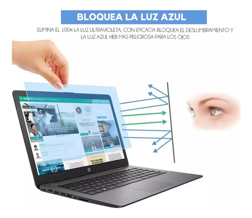 Lámina Para Computador De 14.0 / 16:10 Antiluz Azul