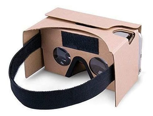 Gafas De Realidad Virtual De Google Cartón, Con Vr Lente Ópt