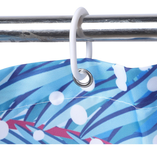 Cortina De Ducha Impermeable Con Estampado Navideño De 200 X