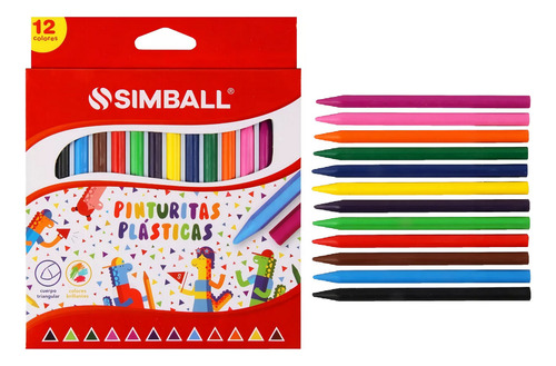 Kit De Dibujo - Lápices, Marcadores Y Pinturitas Simball
