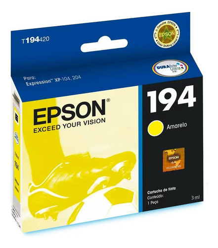 Kit Cartucho Epson Colorido Ciano/magenta/amarelo (eps01)