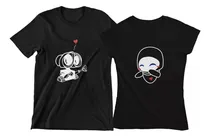 Comprar Playeras Dúo Pareja Para Novios Robots. Wall Ev