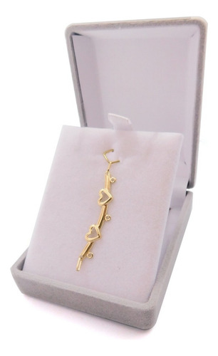 Pingente Canga Para 3 Pingentes De Filhos Em Ouro 18k Cor Amarelo